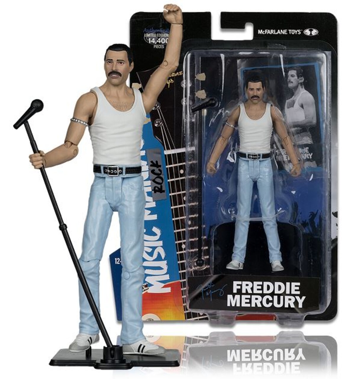 Freddie Mercury Music Maniacs: Rock & Roll McFarlane 6" Posed Figures